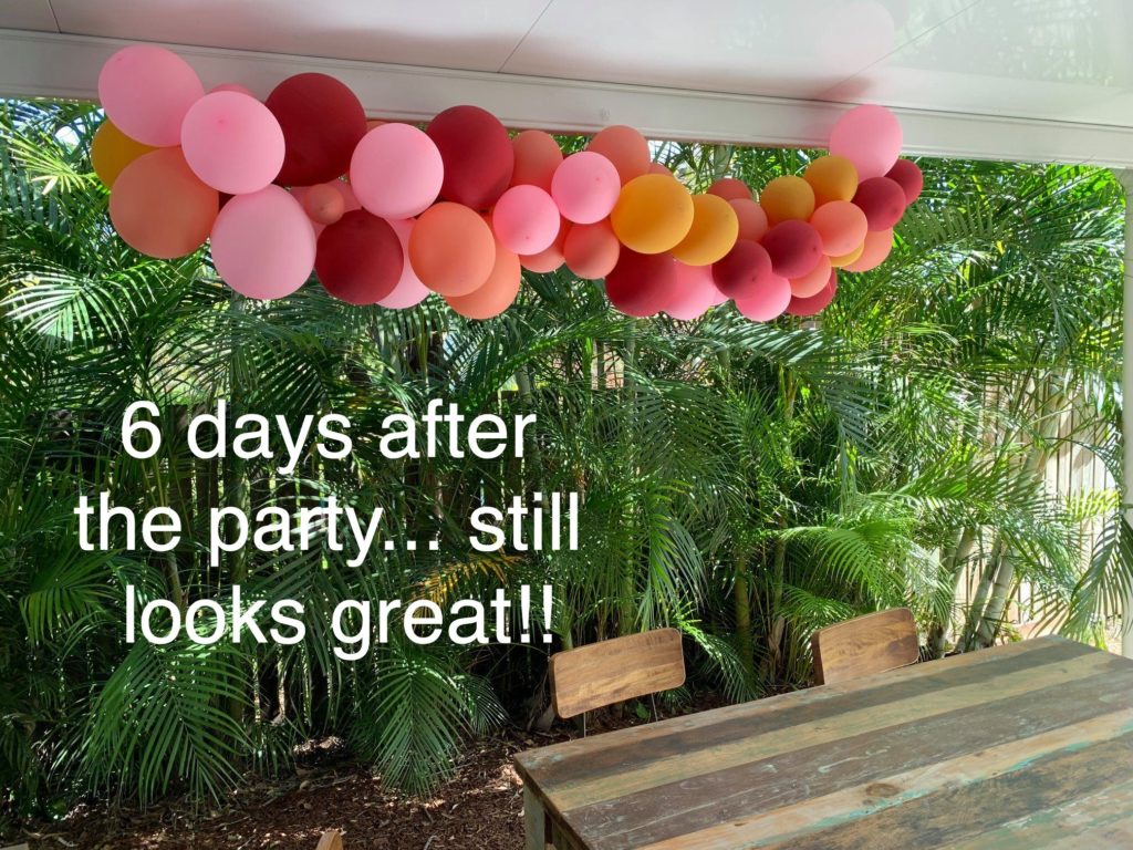 balloon garland ideas